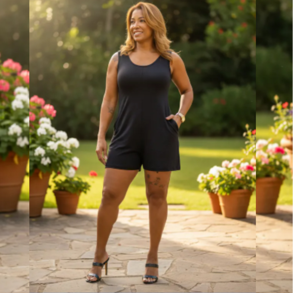 Max Modas Macacão Macaquinho Curto Soltinho de Viscolycra Alça Grossa em Oferta na Shopee