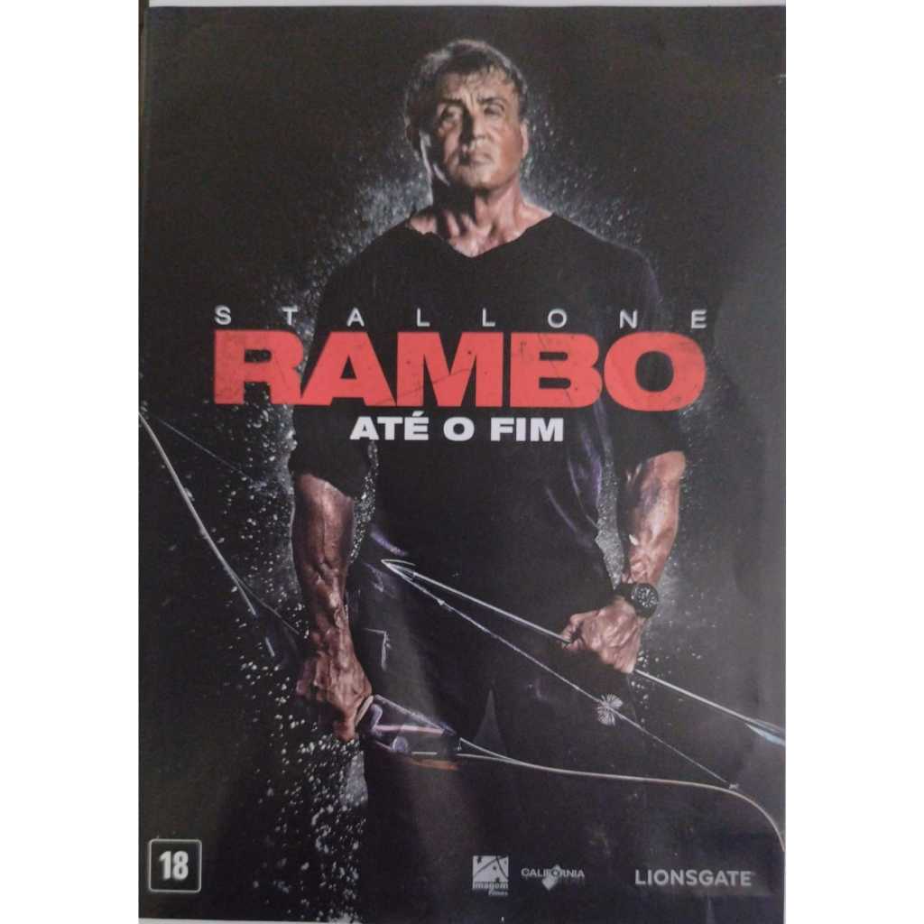 RAMBO ATÉ O DIM DVD 2019 STALLONE  PAZ VEGA