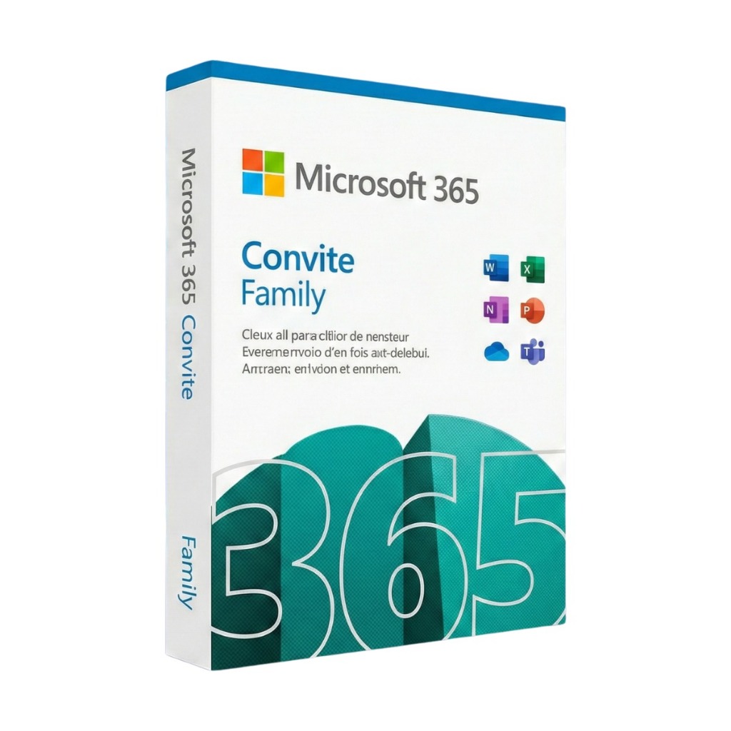 Microsoft Office 365  Mídia Física Licença 60 Meses S/Copilot + 1TB OneDrive 1 Usuário Assinatura Anual Físico