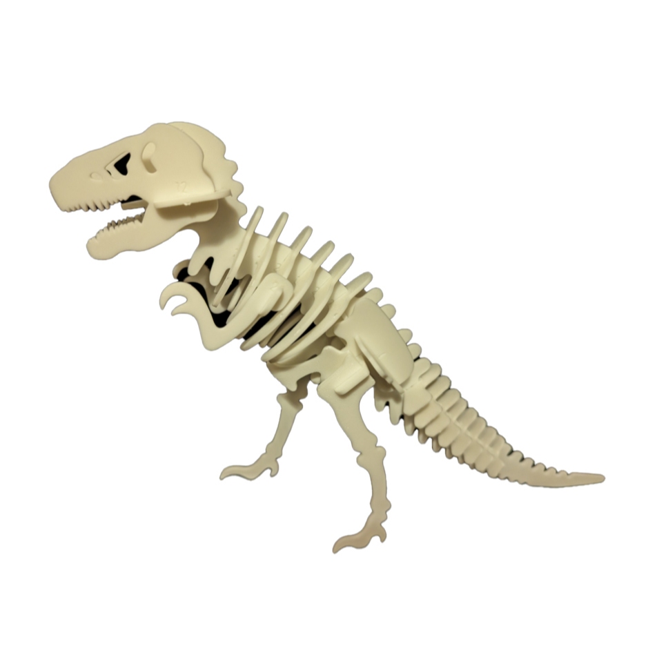 Quebra-cabeça 3d T-Rex Genérica 16,5cm — R$ 40,00 em Shopee