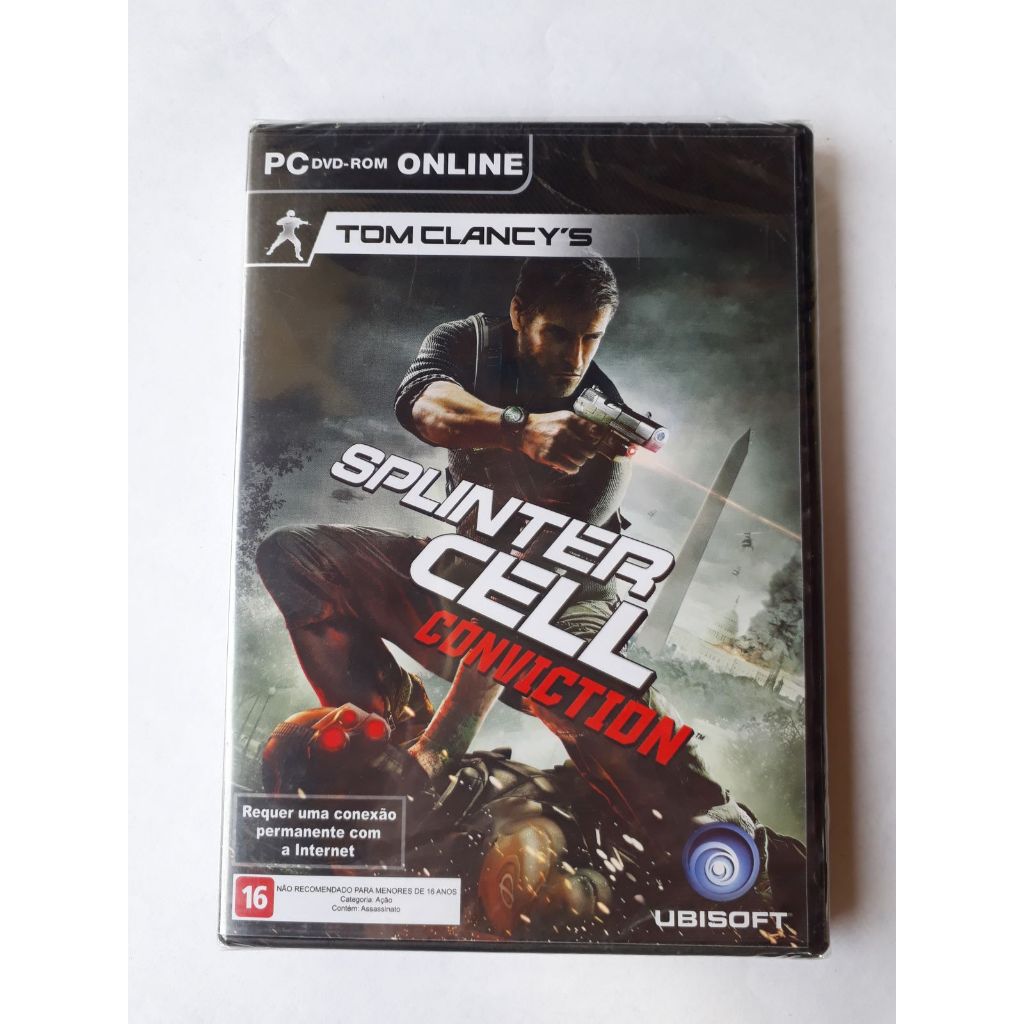 Cd De Jogo Splinter Cell Conviction - Ton Clancy's M15
