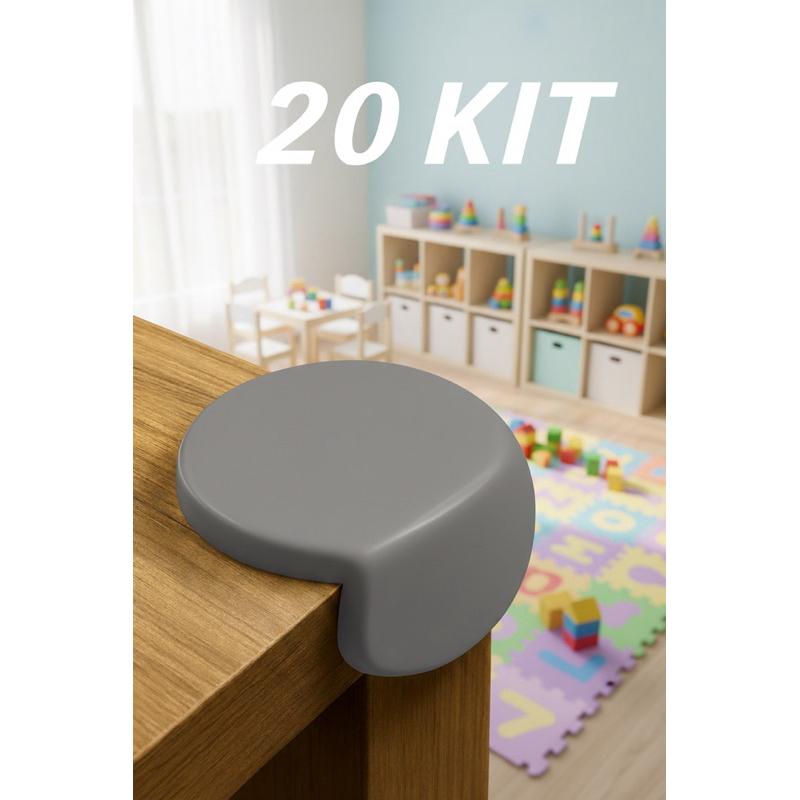 1/4/12/20 Peças Quadrado/Rotundidade Protetor De Quina Mesa Segurança Para Crianças E Bebes Proteção PromoçãoP4