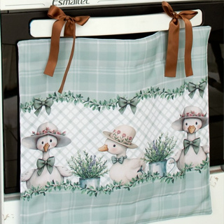 Cortina De Forno Para Fogão 4 Bocas Decoração - Coleção Patinhos Digital em Oferta na Shopee