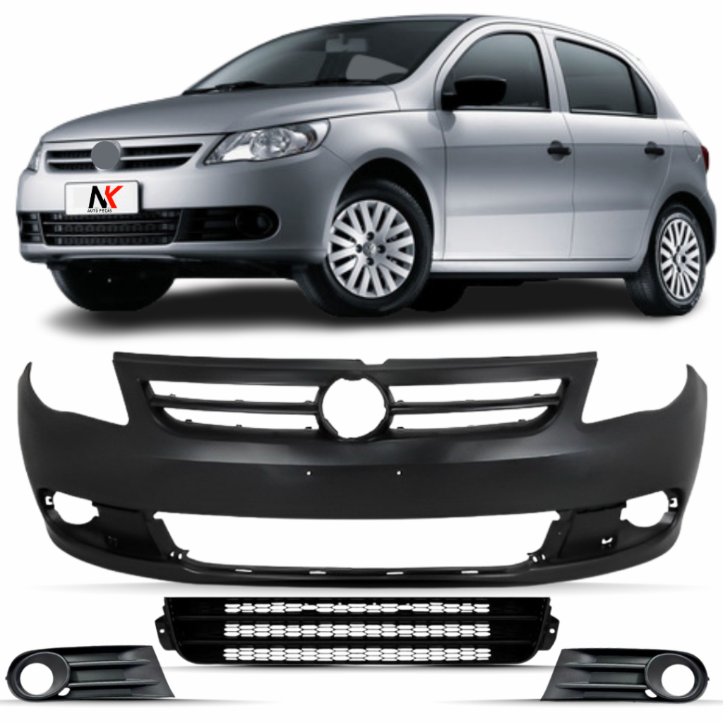 Kit Parachoque Dianteiro Gol G5 2009 2010 2011 2012 Voyage em Oferta na Shopee