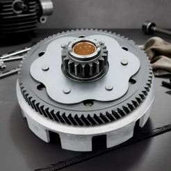 Campana de Embreagem FAZER/FACTOR 150 14/24 - XTZ 150 CROSSER 14/24 - FZ15 2023 em diante.