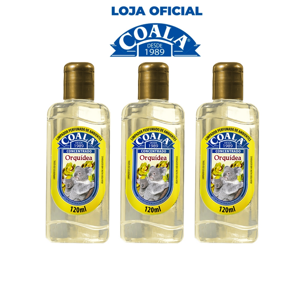 Combo 3 Limpadores Orquídea 120ml em Oferta na Shopee
