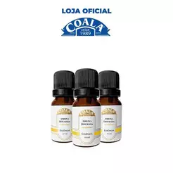 Combo 3 Essências Coala Home - Ameixa Dourada 10ml