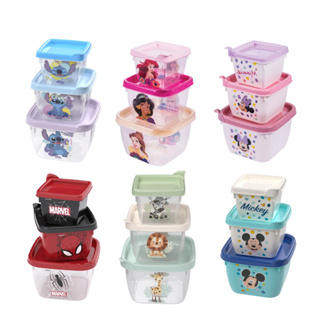Kit 3 Potes Connect Plasútil Encaixe Infantil Potinho Para Lanche Passeios Bebê - Menino ou Menina em Oferta na Shopee