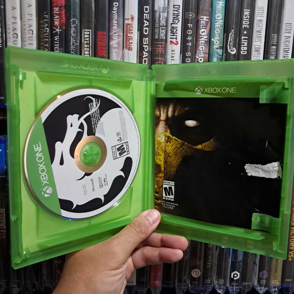 Jogo Mortal Kombat X Xbox One Midia Fisica Original Xbox Series X - Seminovo