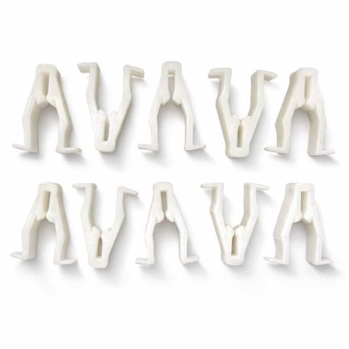 Kit 10 Presilhas Fixar Rabeta Titan 150 14 / Titan 160 / Fan 150 / PCX / Pop 110 em Oferta na Shopee