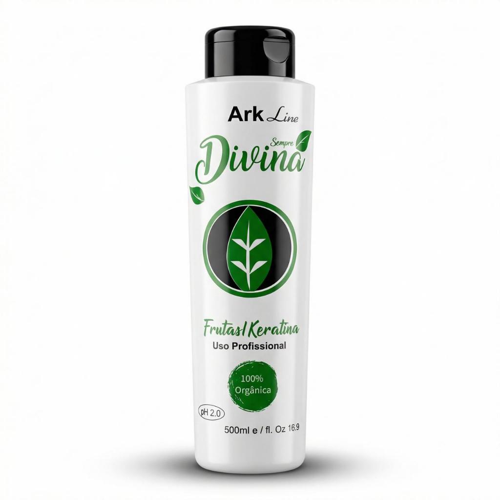 Progressiva Sempre Divina Orgânica 500ml –Sem Formol | Liso Natural, Brilho e Maciez