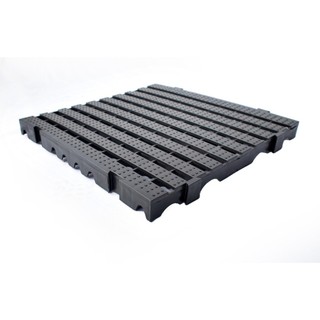 Estrado Plástico 50x50, Palete Plástico 50x50, Deck Plástico 50x50, Piso Plástico 50X50 Preto