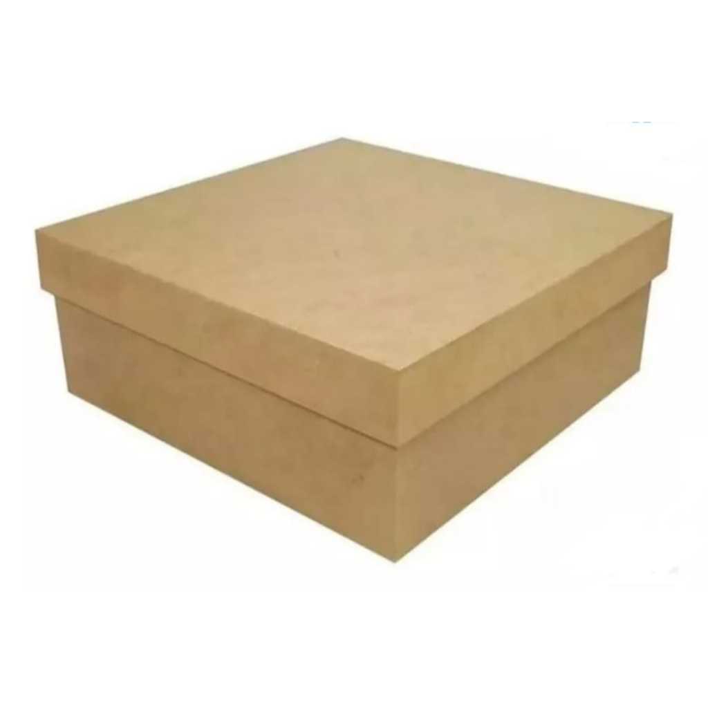 Kit 4 Caixas Mdf Tampa De Sapato Noivinhos 18x18x8 Casamento