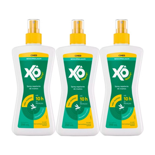 Kit 3 Repelente Xo Inseto Cimed 200ml Spray 10h de Protecao em Oferta na Shopee