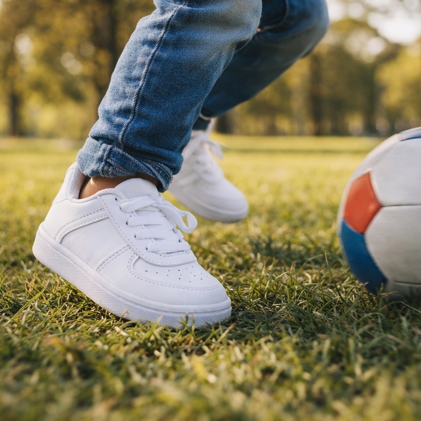 Tênis Infantil Branco Unissex Para Bebês e Crianças Confortável e Seguro para o Dia a Dia em Oferta na Shopee