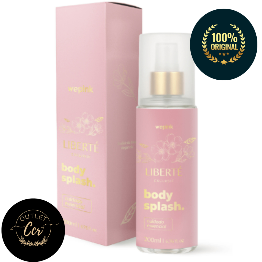 Body Splash Liberté Wepink - Comprar com Melhor Preço em Perfumes e Fragrâncias