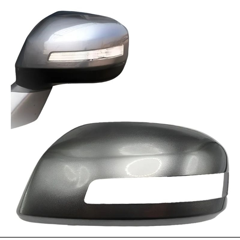 Capa Retrovisor Honda Civic 2013 a 2016 Lado Motorista Cinza Iridium