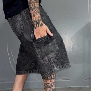 Bermuda Cargo Larga Masculina Streetwear 6 Bolsos Skate em Oferta na Shopee