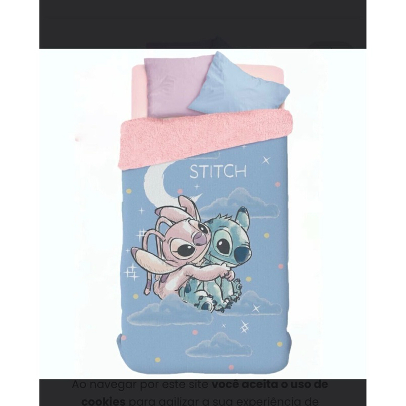 Edredom infantil solteiro com sherpa - personagens