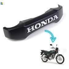 Emblema Frontal Cg Fan 125 2005 A 2013 Prata Honda — imagem 2 de 2