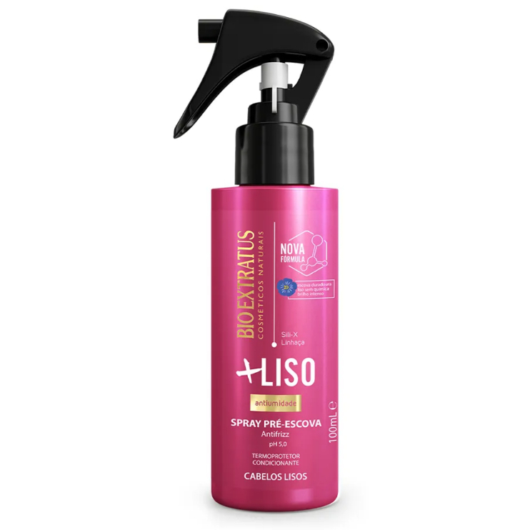 BIO EXTRATUS FINALIZADOR SPRAY +LISO  (PROTETOR TÉRMICO E ALINHAMENTO DOS FIOS) em Oferta na Shopee