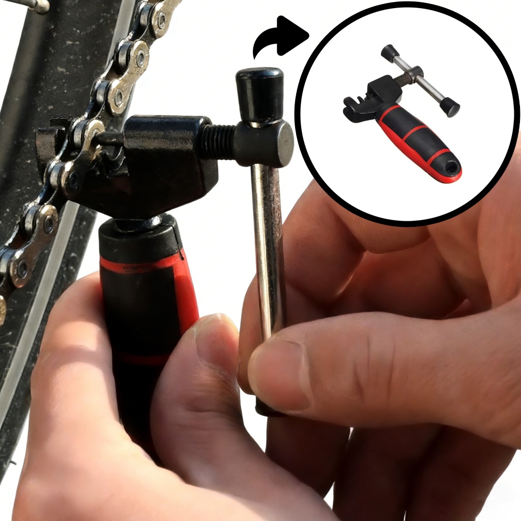 Ferramenta Extrator de Corrente para Bicicleta MTB Quebra Corrente Bike Ciclismo