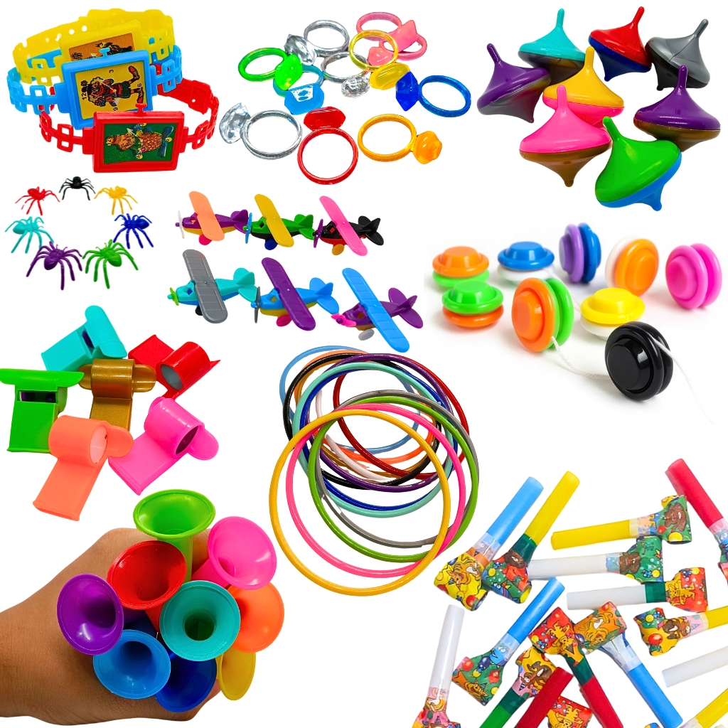 Kit 100 Mini Brinquedos Sacolinha Surpresa Festa Aniversário Lembrancinha Infantil Unissex em Oferta na Shopee