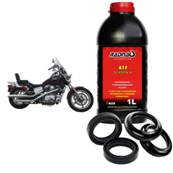 Retentor Bengala + Guarda Pó + Óleo Atf Vt1100 Shadow 94/02