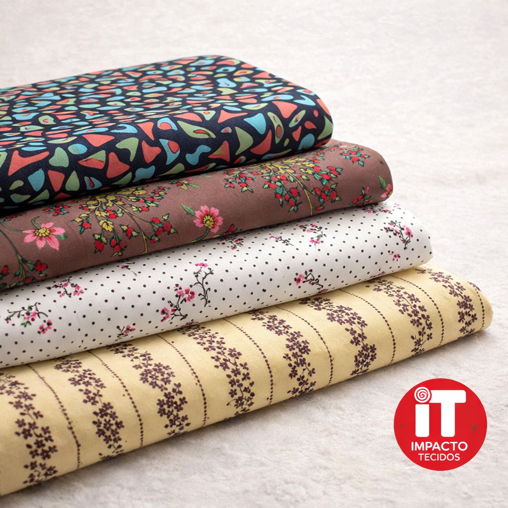 Tecido Crepe Georgette Estampado 1mt x 1,50mt Moda Feminina Vestidos Saias Blusas Crepe GGT em Oferta na Shopee