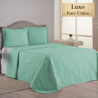 KIT Colçha Cobre Leito Luxo Matelado Queen/Casal/Solteiro-Face Unica - ts em Oferta na Shopee