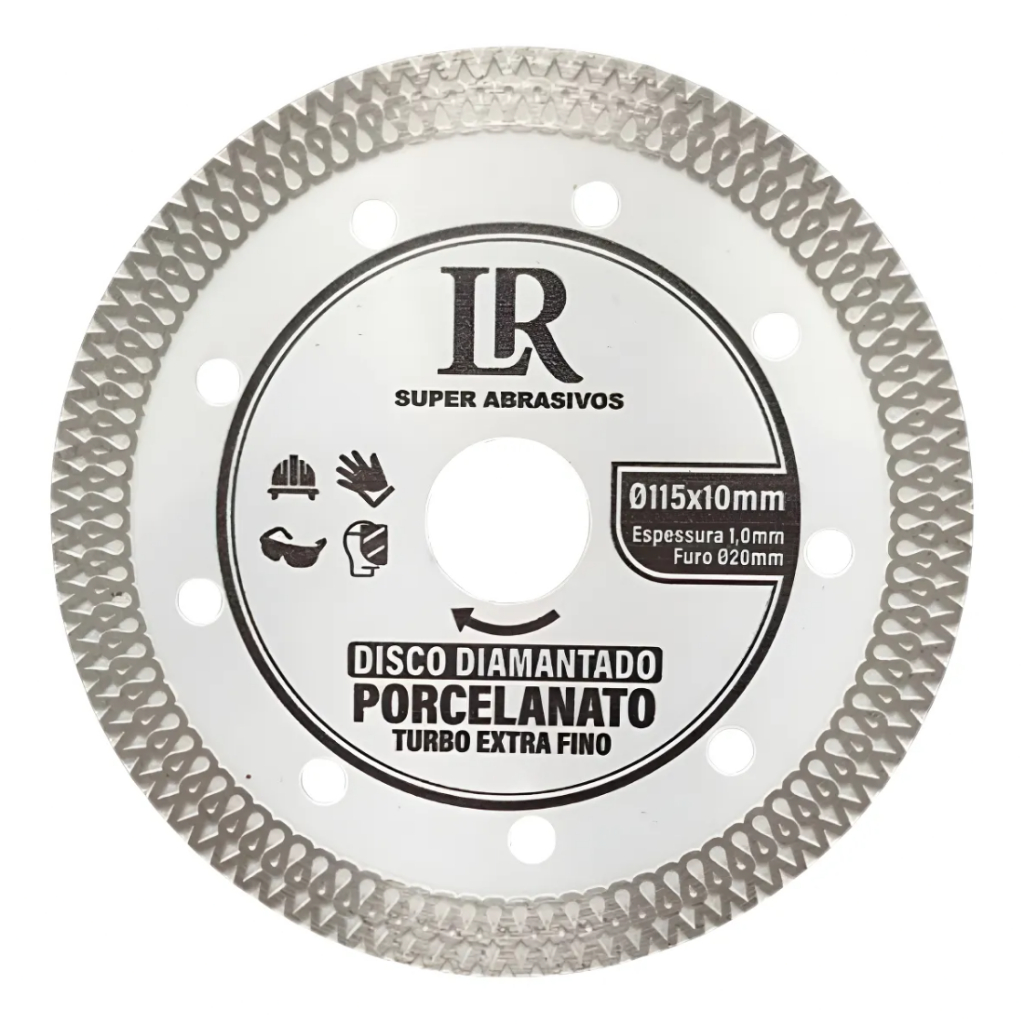 Disco de Corte Diamantado 115 mm x1,2 mm Rede Ultra Fino Corte Porcelanato Pisos Vidro Garrafa Copos em Oferta na Shopee