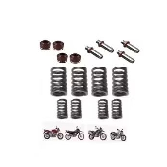 8 mola válvula Twister tornado xre 300 cb 300 + 4 guia + 4 retentor admissão escape