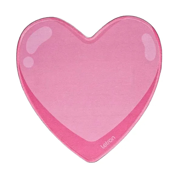 Mouse Pad Médio Leo & Leo Coração Rosa