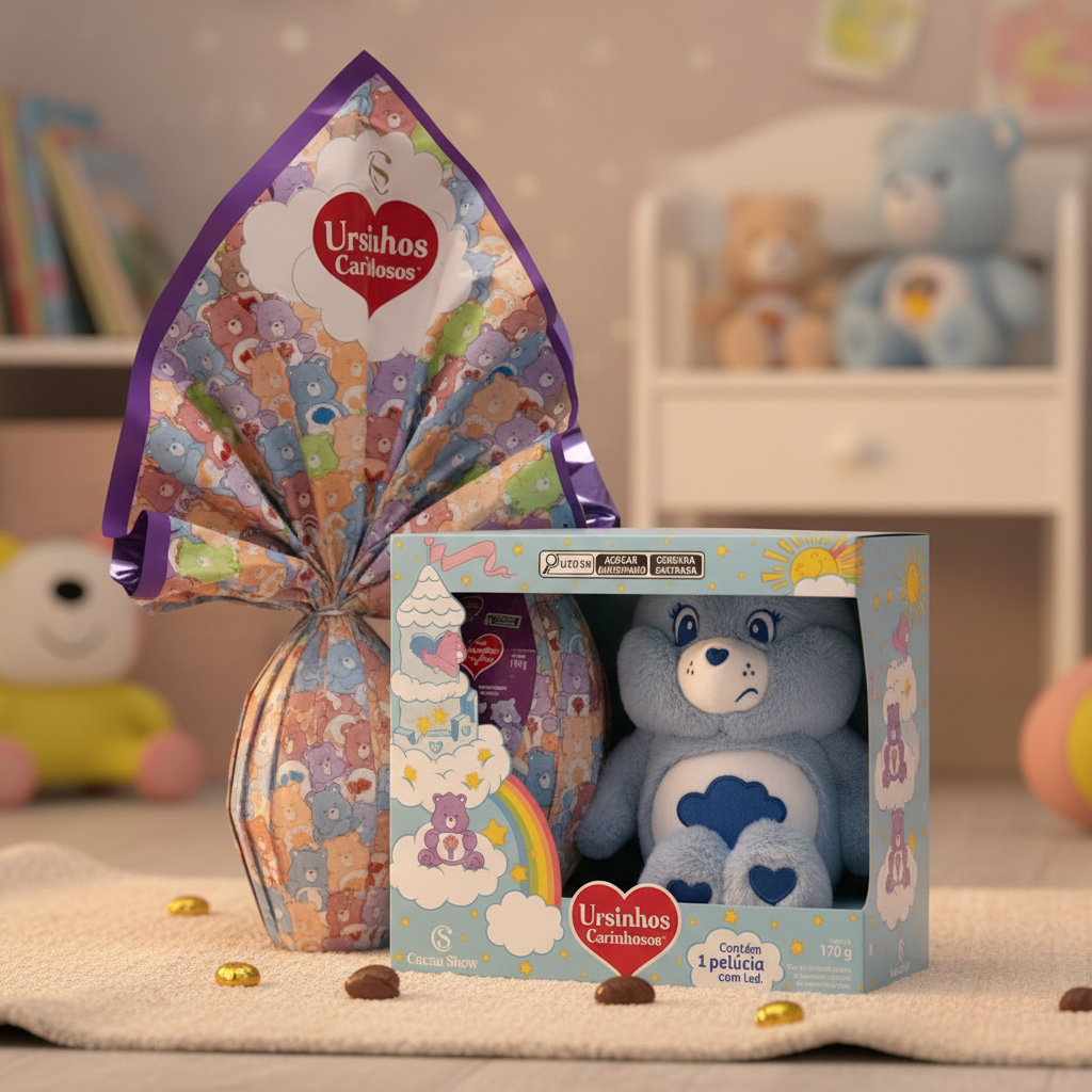 Ovo de Pascoa 2026 Harry Potter Ursinhos Carinhosos com Led Scooby Doo Bob Esponja Cacau Show Envio Imediato em Oferta na Shopee