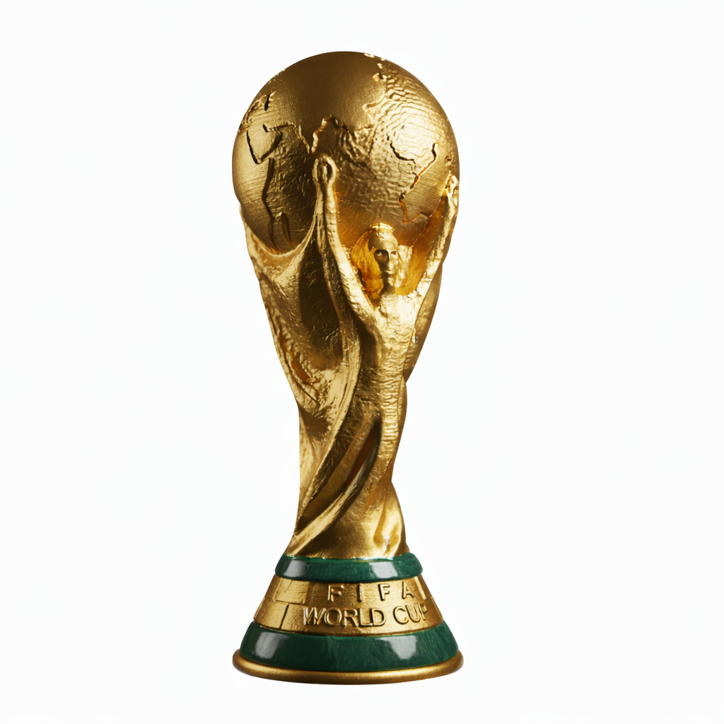 Trofeu Taça da Copa do Mundo 2026 FIFA Decoração Casa Tamanho Real