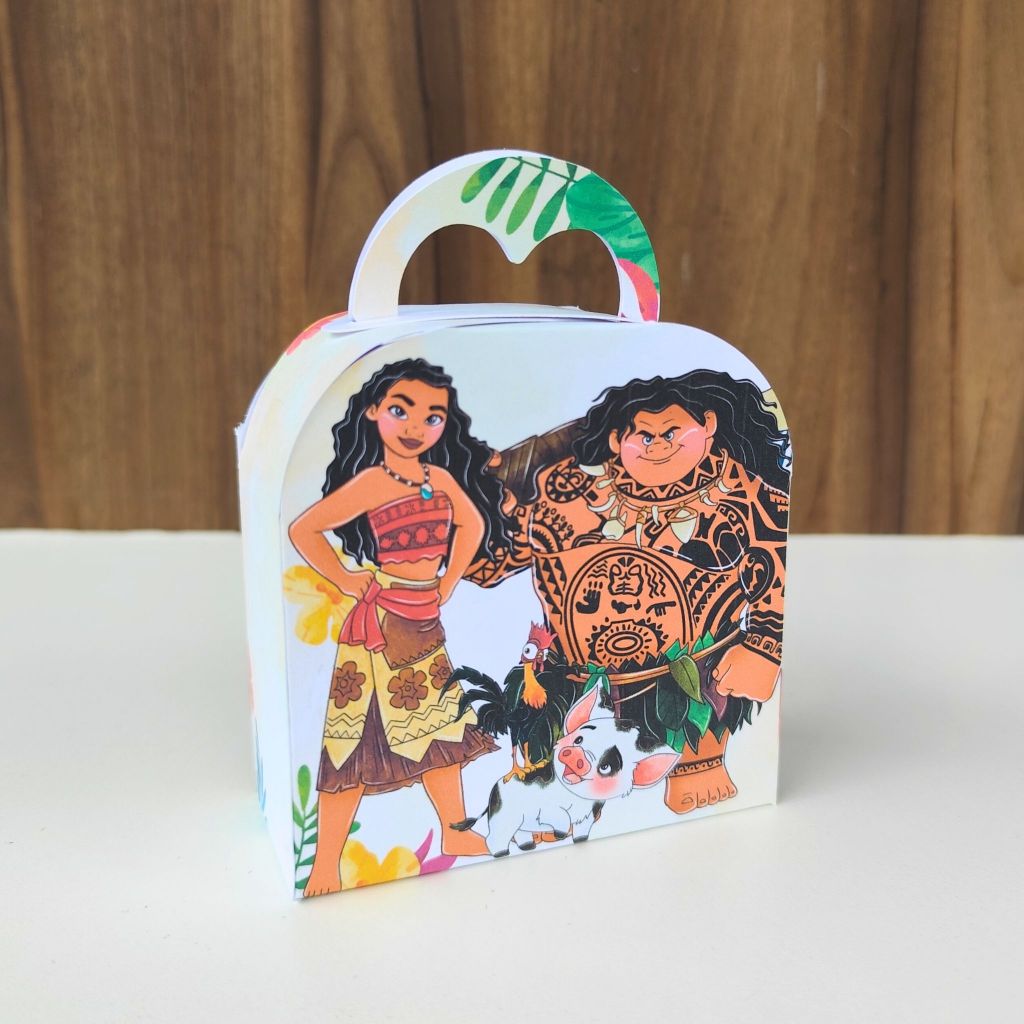 Produto Kit Personalizado Moana adulta - Caixas personalizadas Moana - Lembrancinha moana — imagem 2 de 2