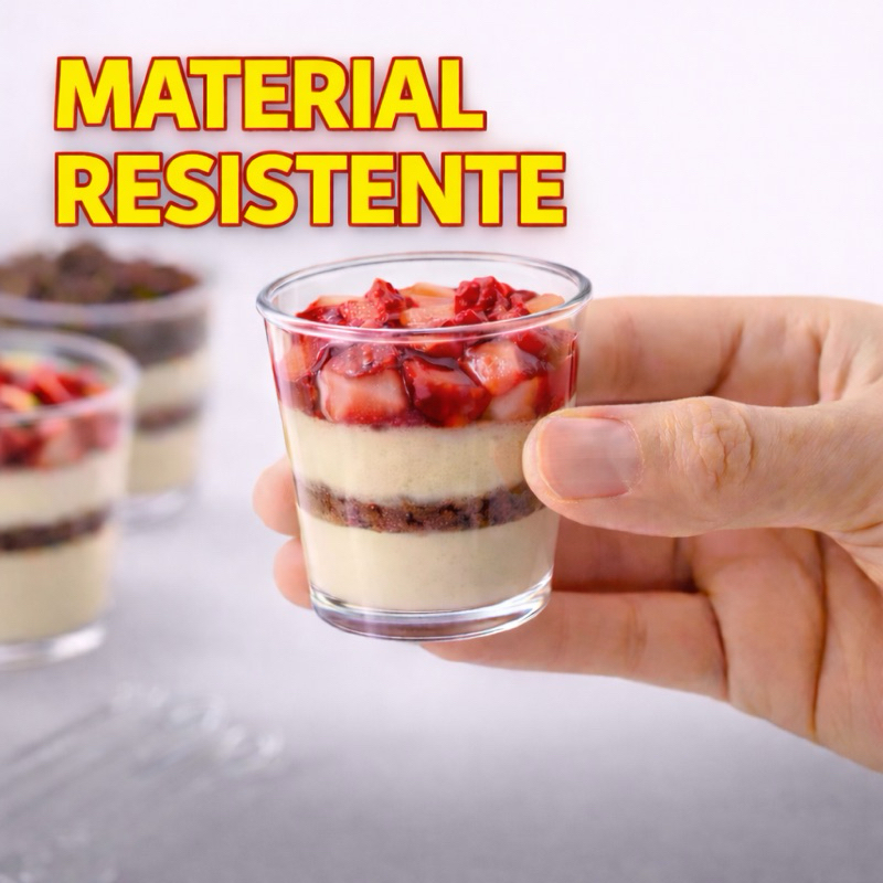 KIT 50 COPINHO 25 ML + 50 COLHERZINHA PARA BRIGADEIRO