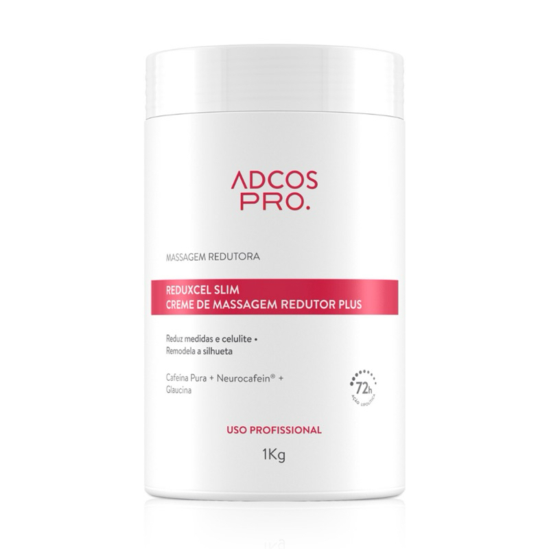 Reduxcel Slim Adcos Creme De Massagem Redutor Plus 1 Kg