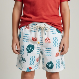 SHORT TACTEL INFANTIL E JUVENIL - BERMUDA DE BANHO PRAIA PISCINA - CALÇÃO MAURICINHO 2 AO 14 em Oferta na Shopee