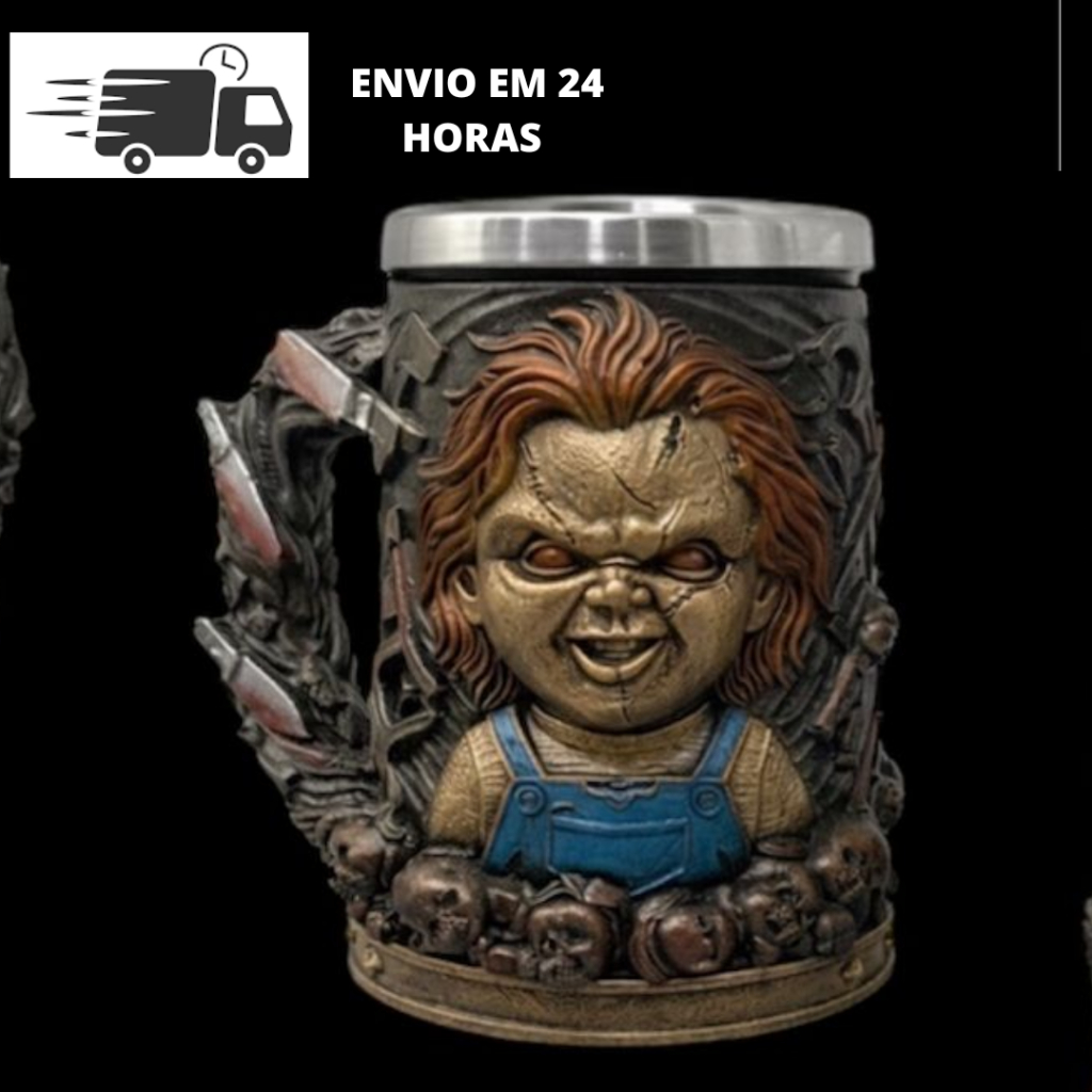 Caneca/Copo Chucky Assassino 250Ml