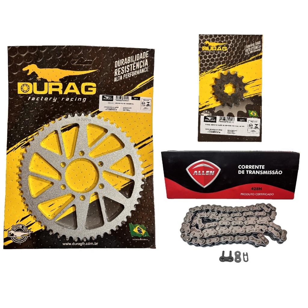 Kit Relação Transmissão Xtz Crosser 150 Trilha Motoboy - 54 X 14