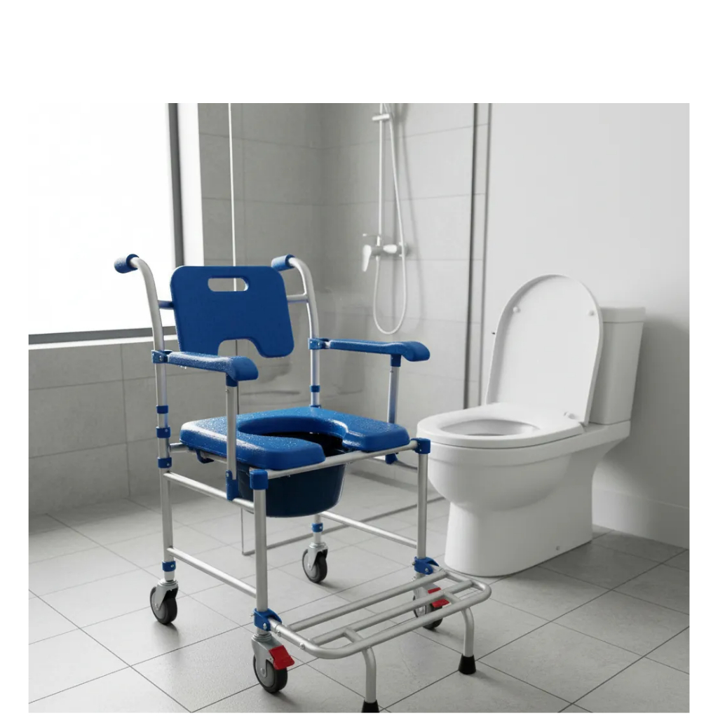 Cadeira Para Banho Alumínio 120kg Desmontável