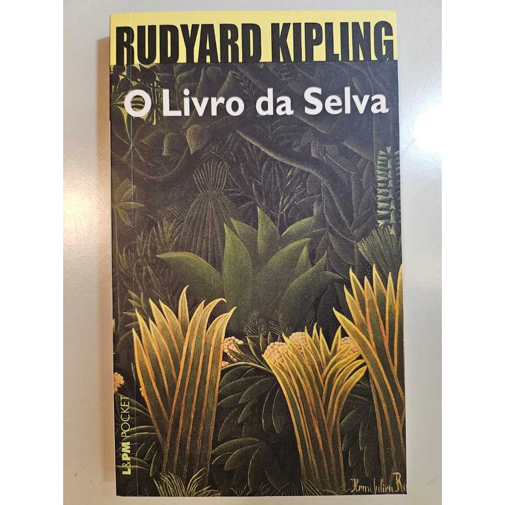 Livro O Livro da Selva, Rudyard Kipling, 1895, Novo