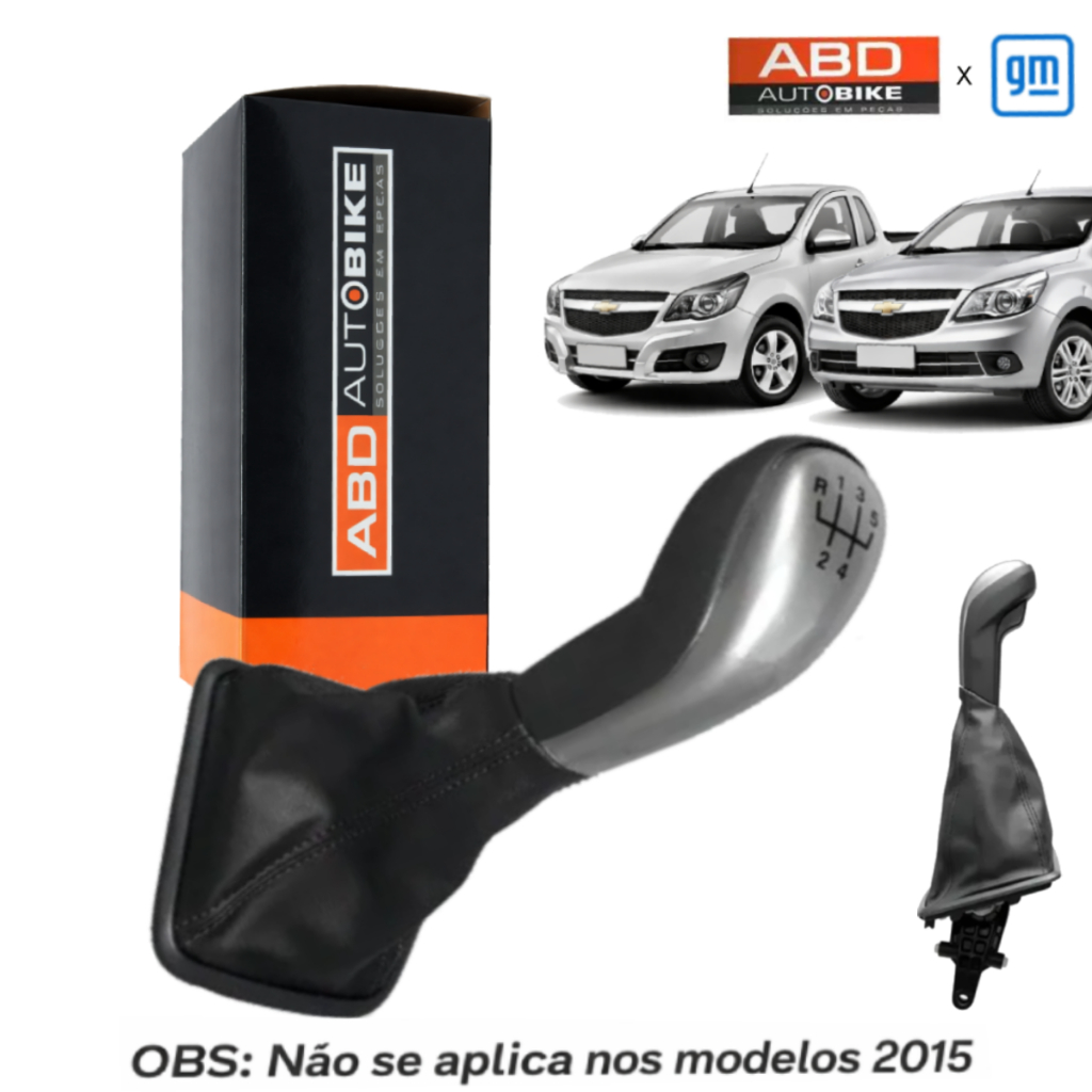 Alavanca Marcha Trambulador Prata Gm Agile Montana 24578494 em Oferta na Shopee