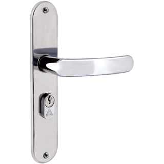 Fechadura Porta De Madeira Aliança Externa 2600/71 Inox premium em Oferta na Shopee