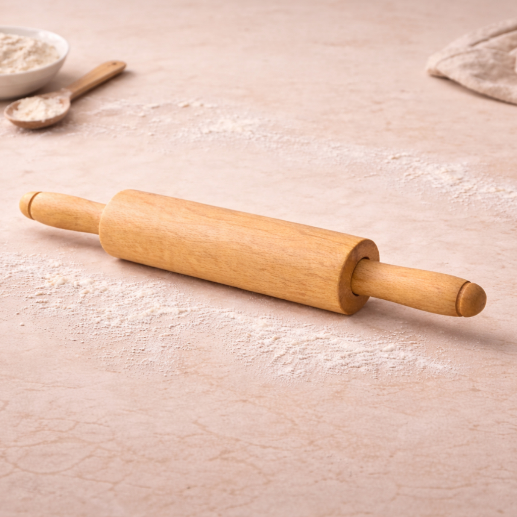 Rolo de Madeira para Massa Pizza Pão Cozinha Panificação Profissional confeitaria resistente em Oferta na Shopee