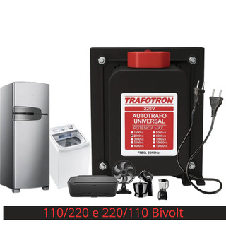 Transformador de Energia 3000va 110/220 e 220/110  geladeira, Forno, ventilador, cafeteira, micro-ondas