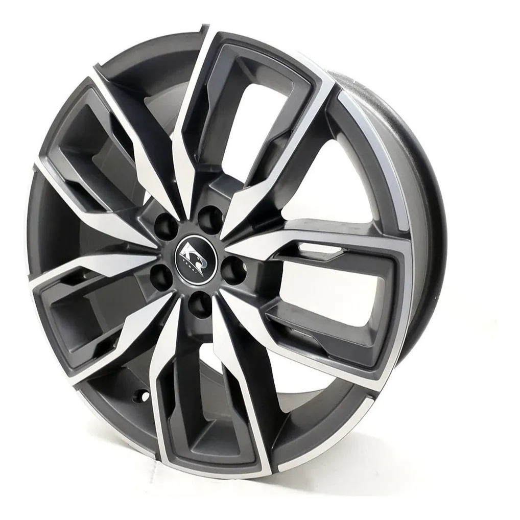 Kit 4 Rodas Aro 20x8,0 5x120 Bmw Z4 Grafite Fosca Diamantada Krmai K67