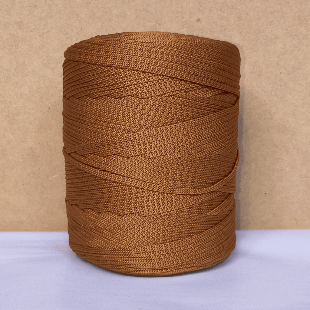 Fio Poliester Para Crochê 3mm Náutico Premium 500g em Oferta na Shopee