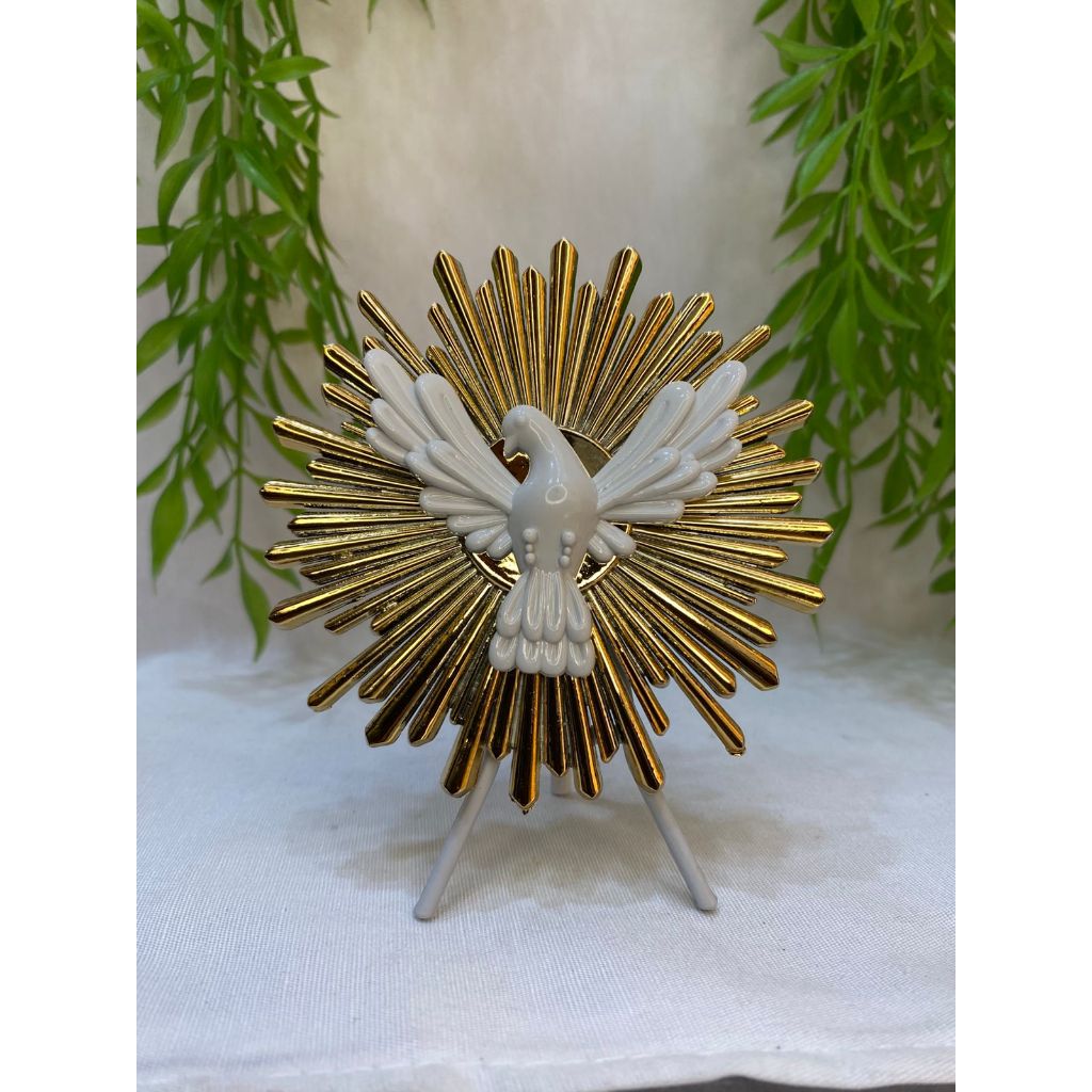 Divino Espírito Santo Pomba com Suporte para Mesa e Parede